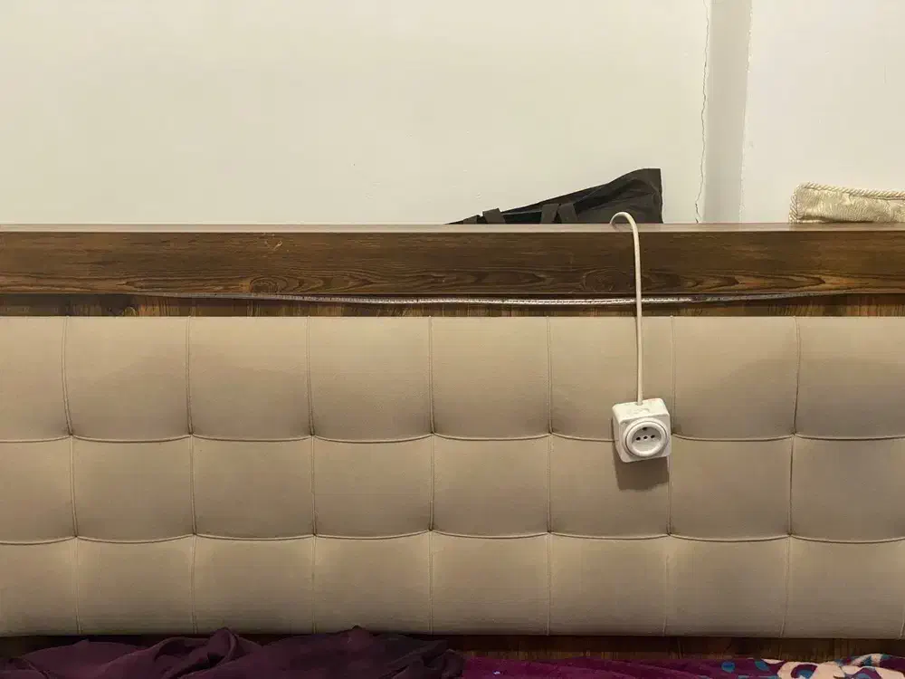 تخت خواب وکیوم جنس خوب|تخت و سرویس خواب|ساوه, |دیوار