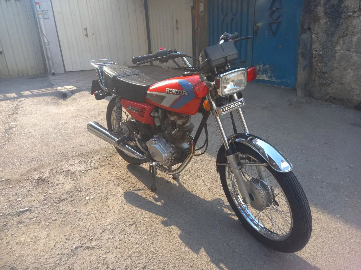 موتور۱۲۵ مدل ۸۹|موتورسیکلت|قائم‌شهر, |دیوار