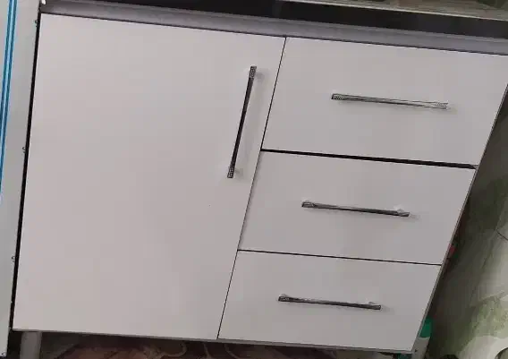 کابینت سفید|آب‌چکان و نظم‌دهنده ظروف|قم, ولیعصر|دیوار