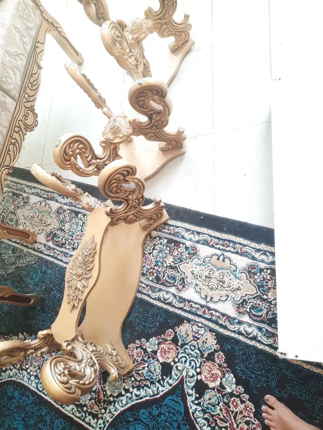 سه عدد میز جلو مبلی|مبلمان خانگی و میز عسلی|رفسنجان, |دیوار