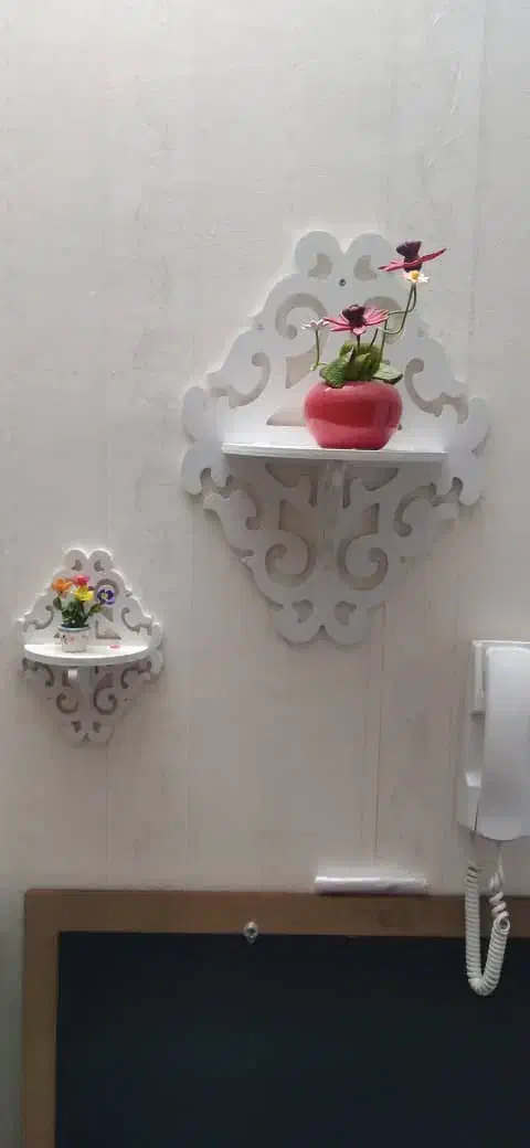 شلف سایزبندی ۴ عددی درحدنو|کتابخانه، شلف، قفسه‌های دیواری|رباط‌کریم, رباط‌کریم|دیوار