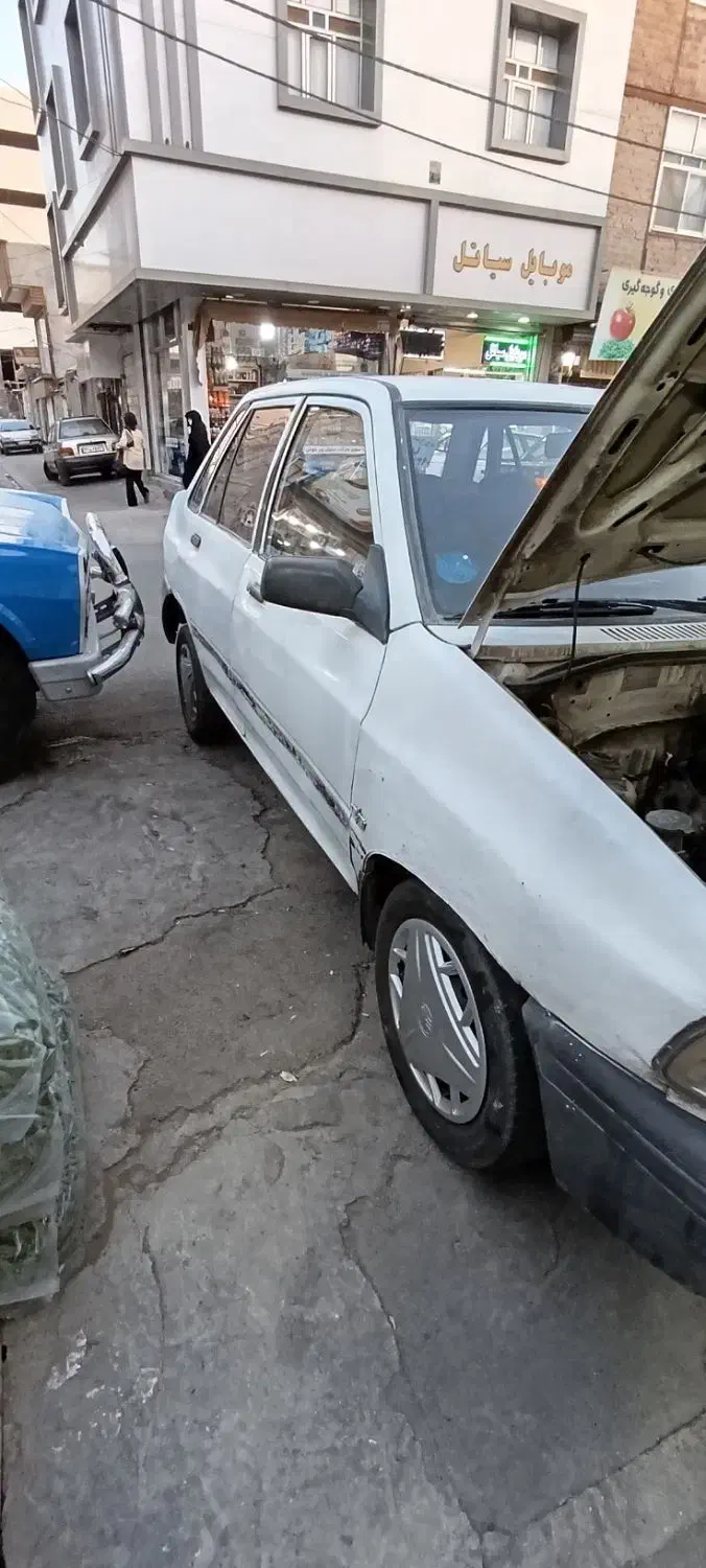 پراید مدل 75سفیدسالم|خودرو سواری و وانت|ملارد, |دیوار