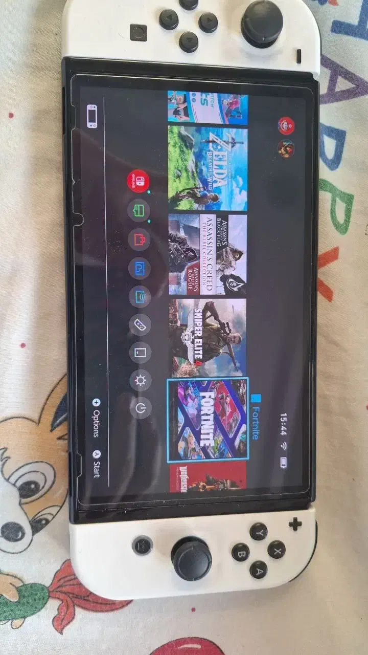 دستگاه نینتندو سوییچ  همراه بازی و کلی لوازم جانبی|کنسول، بازی ویدئویی و آنلاین|تهران, سازمان برنامه شمالی|دیوار