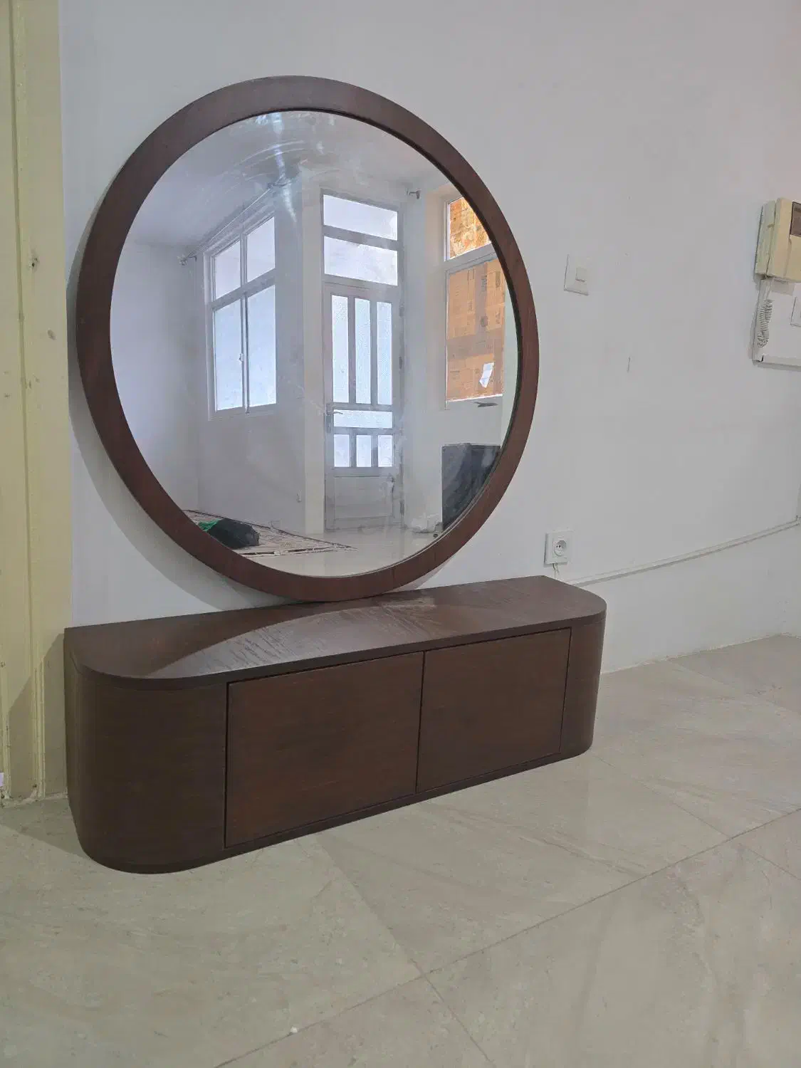 آیینه کنسول دو کشو|بوفه، ویترین، کنسول|نوشهر, |دیوار