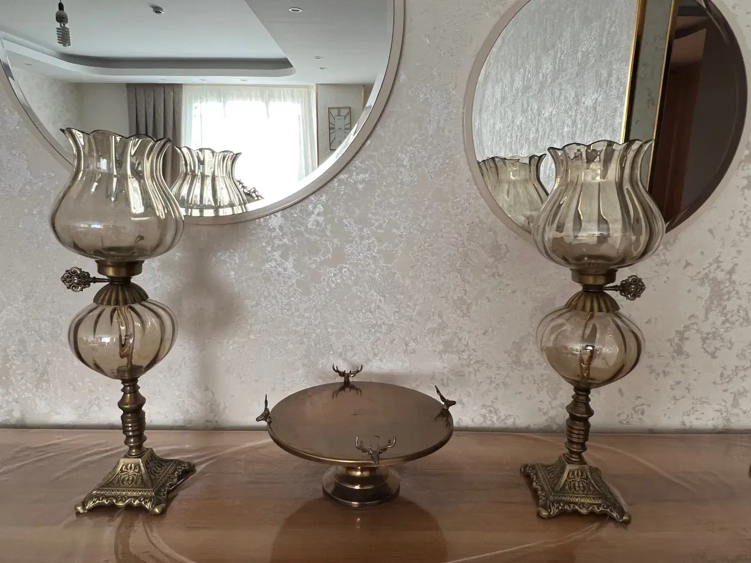 شمعدان|لوستر و چراغ آویز|اسلام‌شهر, شهرک مهدیه|دیوار