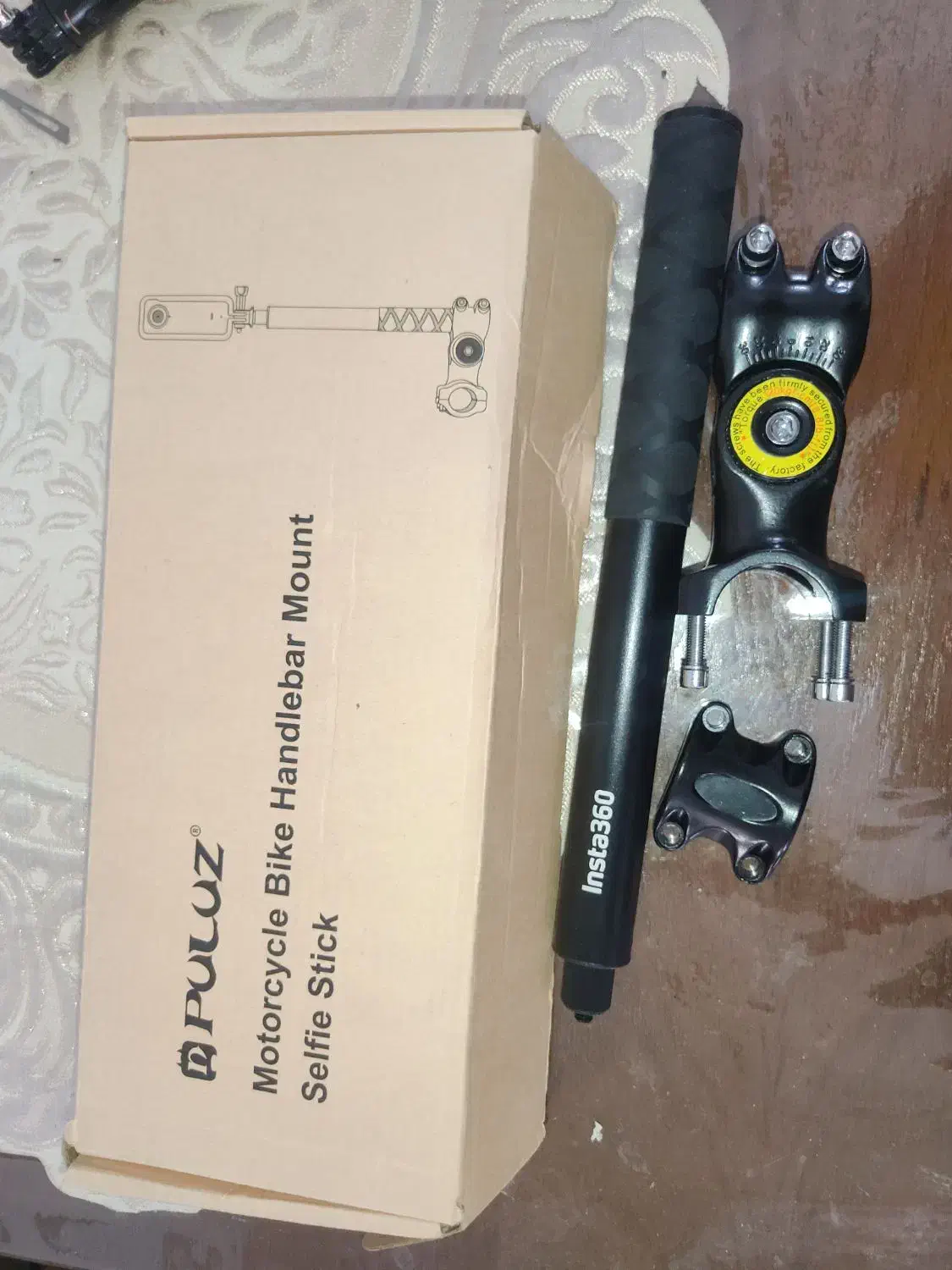 مونوپاد وپایه دوربین insta360 وGoPro متور و دوچرخه|قطعات یدکی و لوازم جانبی|گنبد کاووس, |دیوار