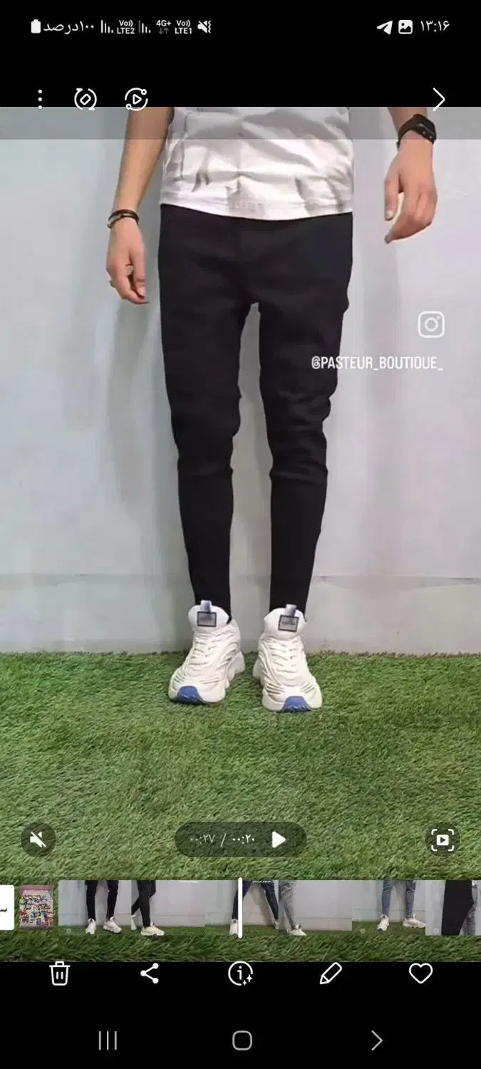 شلوار لی دمپازیپ زاپ دار و ساده برند فانکو|لباس|مشهد, کوشک مهدی|دیوار