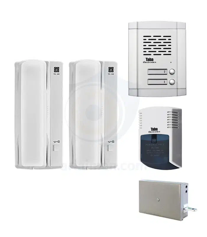 آیفون صوتی دوطبقه تابا دو واحد پک کامل|صوتی و تصویری|بروجرد, |دیوار