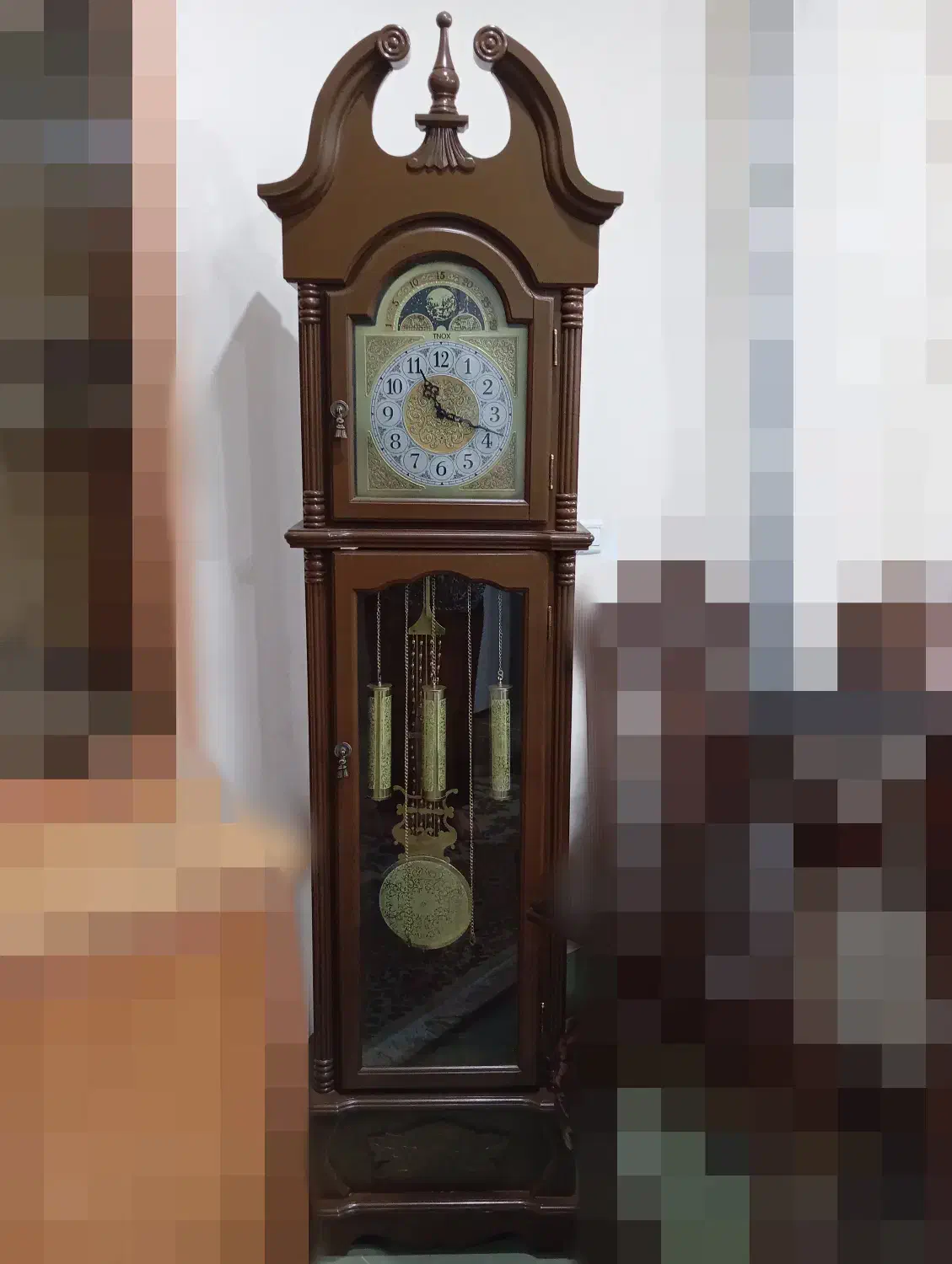 ساعت ایستاده چوبی|ساعت دیواری و تزئینی|رفسنجان, |دیوار