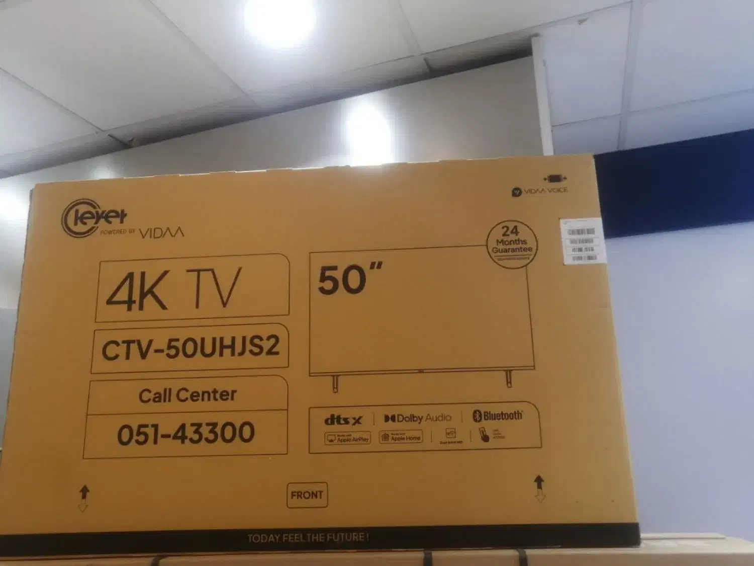 ال ای دی کلیور ۵۰ اینچ ۱سال ضمانت|تلویزیون و پروژکتور|نیشابور, شهرک ولیعصر|دیوار