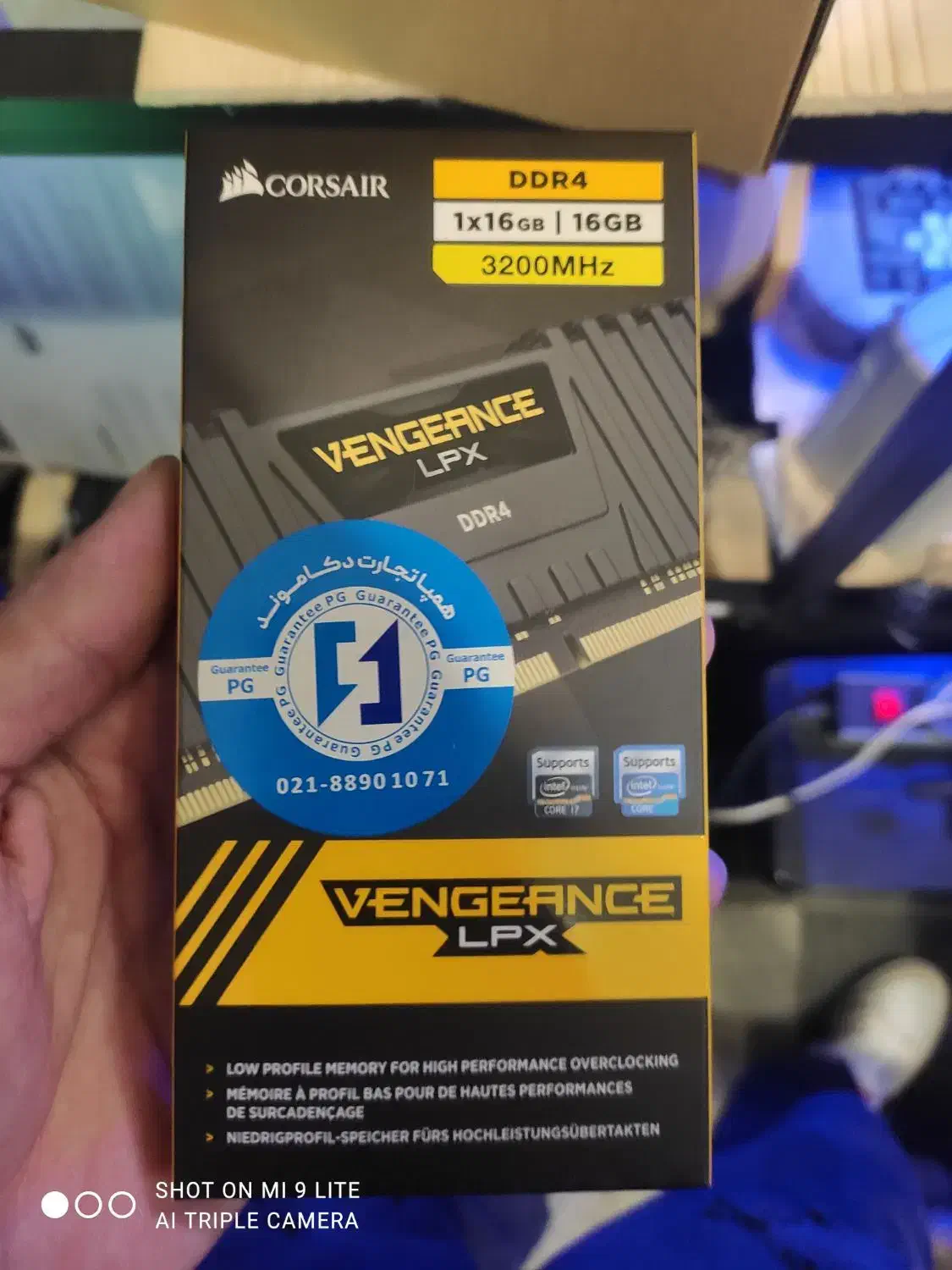 ram Corsair 16gib 3200|قطعات و لوازم جانبی رایانه|تهران, تهرانپارس غربی|دیوار