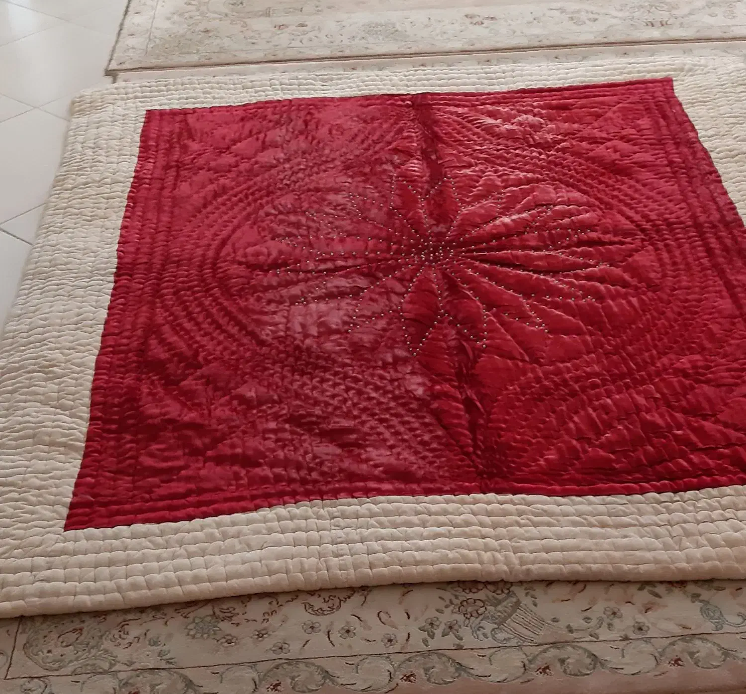 لحاف مخمل کوسن رومیزی|رختخواب، بالش، پتو|سبزوار, کوی بهار|دیوار