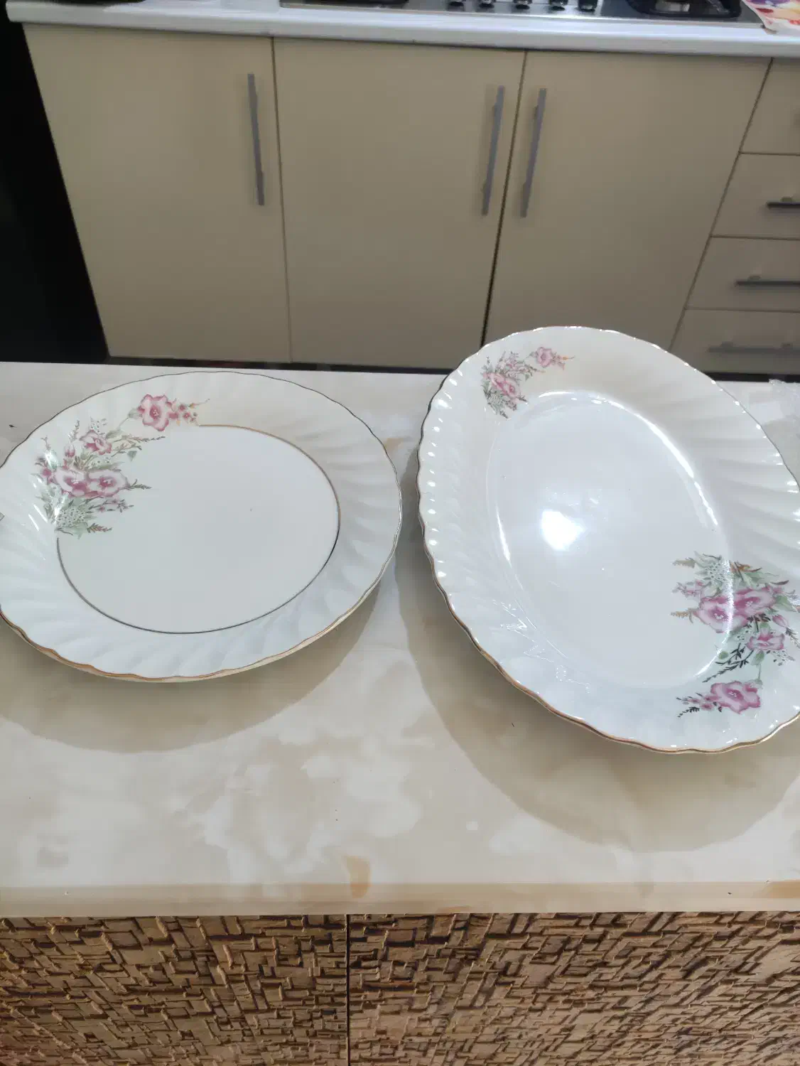 ظروف گلدار|ظروف سرو و پذیرایی|آبادان, |دیوار