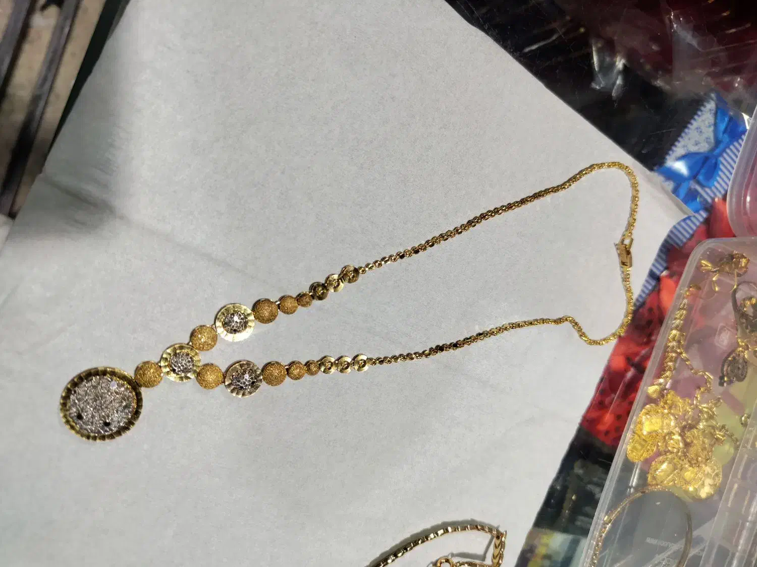 گردنی تک‌پوش النگو|جواهرات|همدان, |دیوار