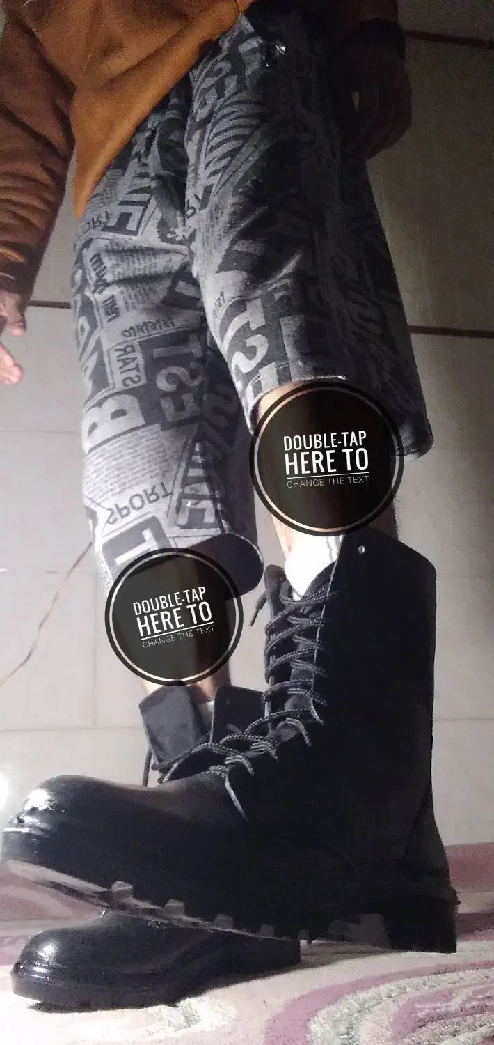 پوتین مردانه چرم|کیف، کفش، کمربند|مشهد, عبادی|دیوار