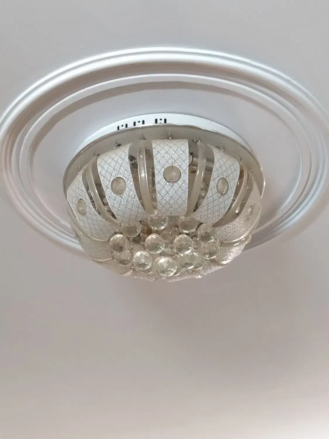 لوستر کریستالی سقفی / چراغ آشپزخانه|لوستر و چراغ آویز|فردیس, فردیس|دیوار