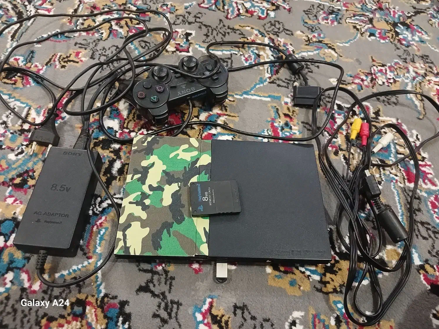 ps2 ادپتور دار تمیز بشرط باکلی بازی|کنسول، بازی ویدئویی و آنلاین|اهواز, زرگان|دیوار