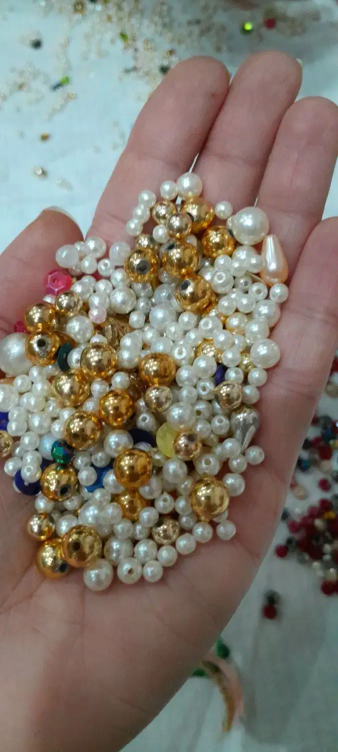 مروارید رنگی و سفید|بدلیجات|تهران, آبشار|دیوار