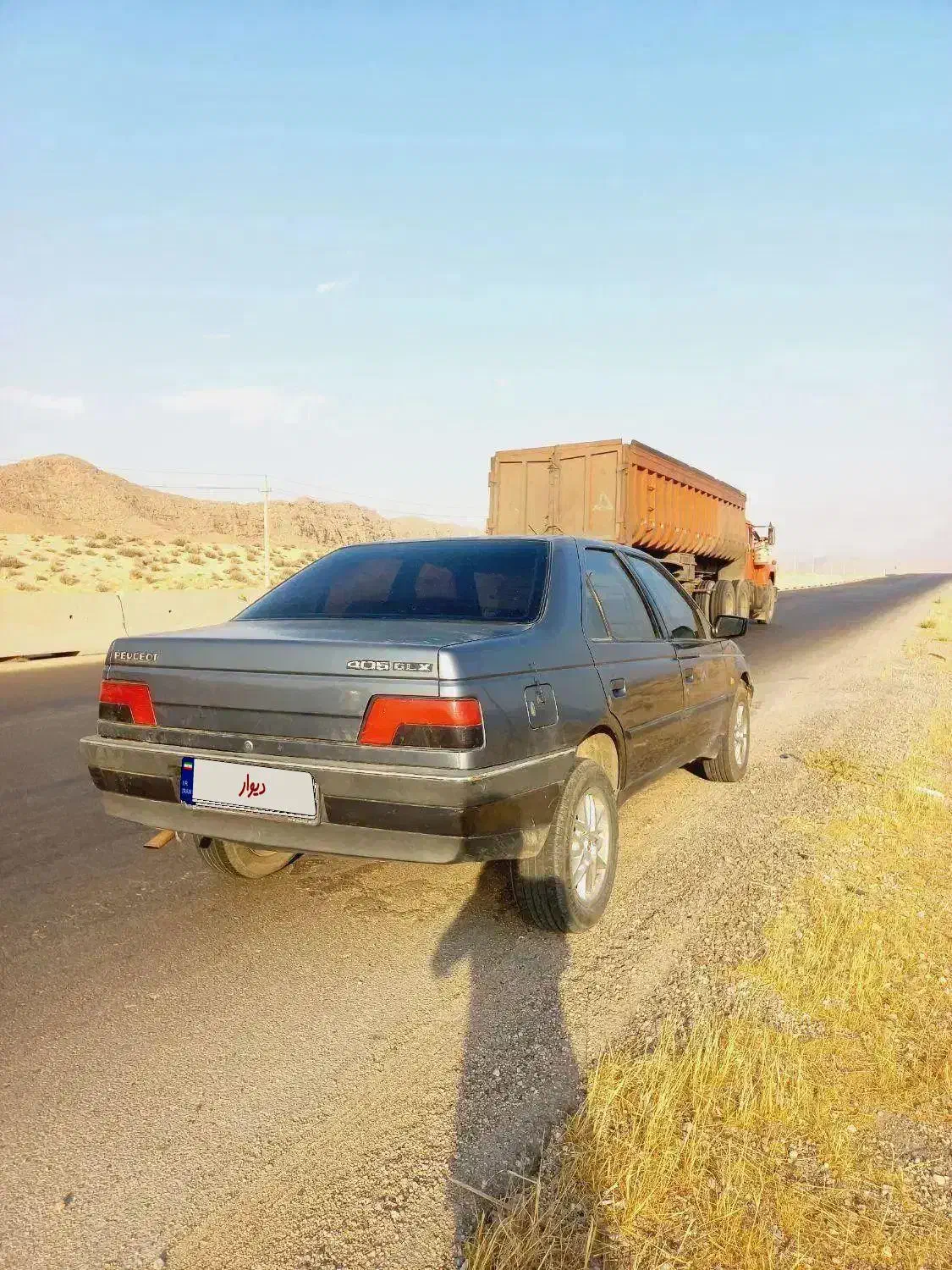 ۴۰۵ مدل ۹۴ برج ۱۱ سقف و ستون و شاسی به شرط|خودرو سواری و وانت|اقلید, |دیوار