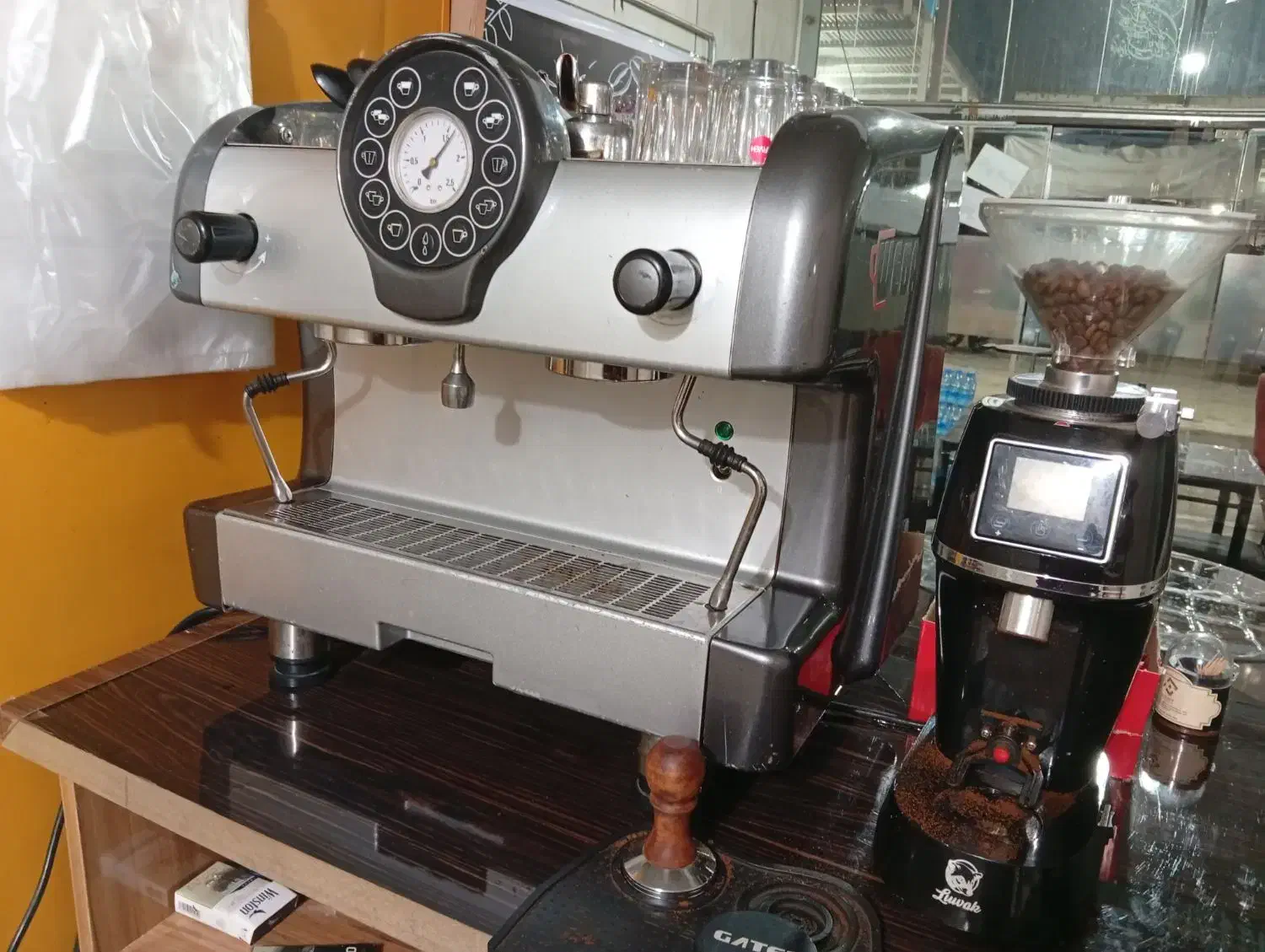 دستگاه قهوه صنعتی بااسیاب سالم سالم|کافیشاپ و رستوران|تربتحیدریه, پائین ولایت|دیوار