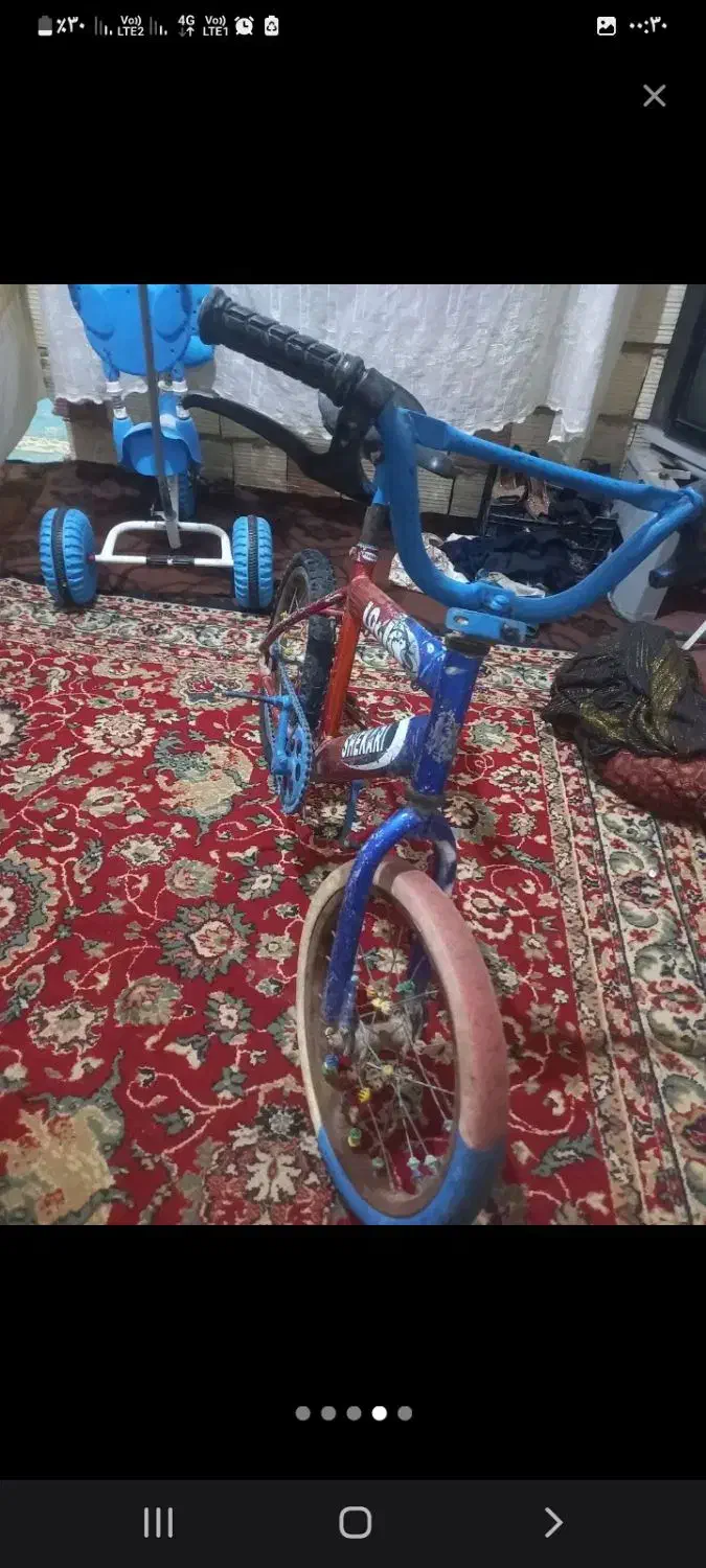 دو. چرخه 16سالم نو و گوشی نوکیاو سامسونگ|دوچرخه، اسکیت، اسکوتر|زابل, |دیوار