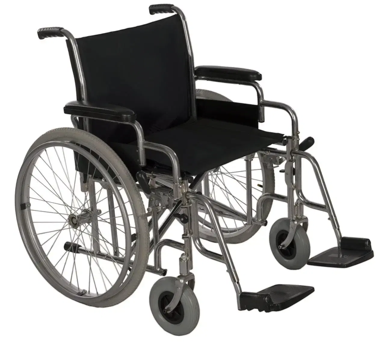 ویلچر لاستیک عقب بادی (تحمل وزن تا120کیلوگرم)|آرایشی، بهداشتی، درمانی|یزد, |دیوار