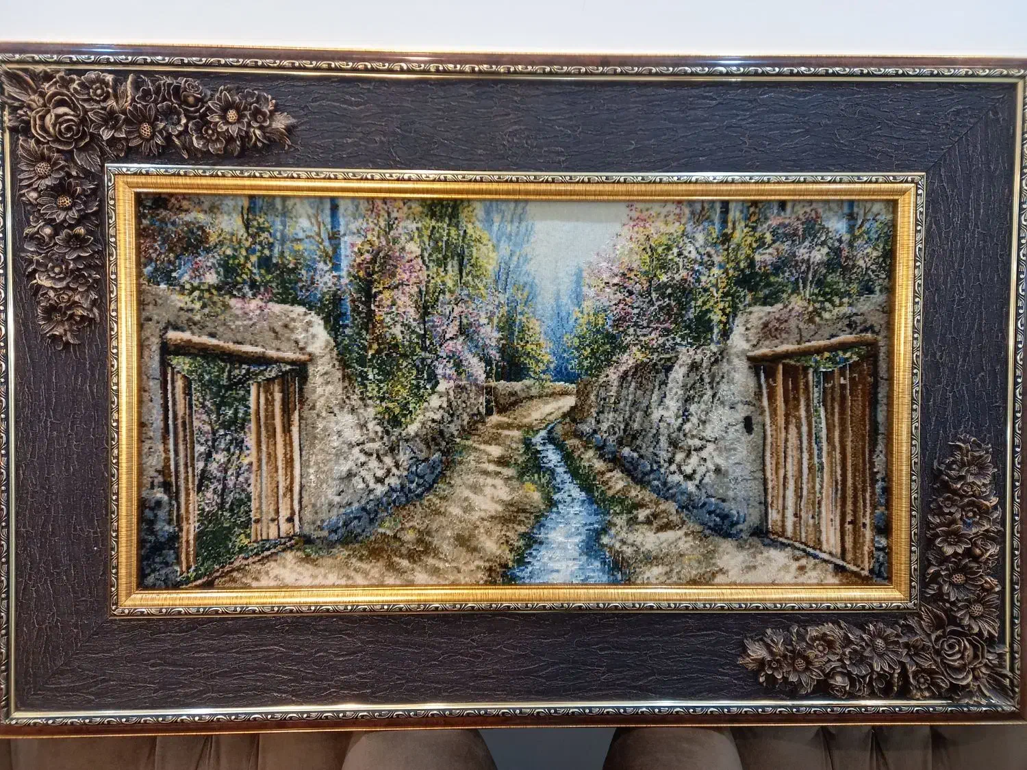 تابلو فرش تبریزی|تابلو فرش|شیراز, شهرک گلستان شمالی|دیوار