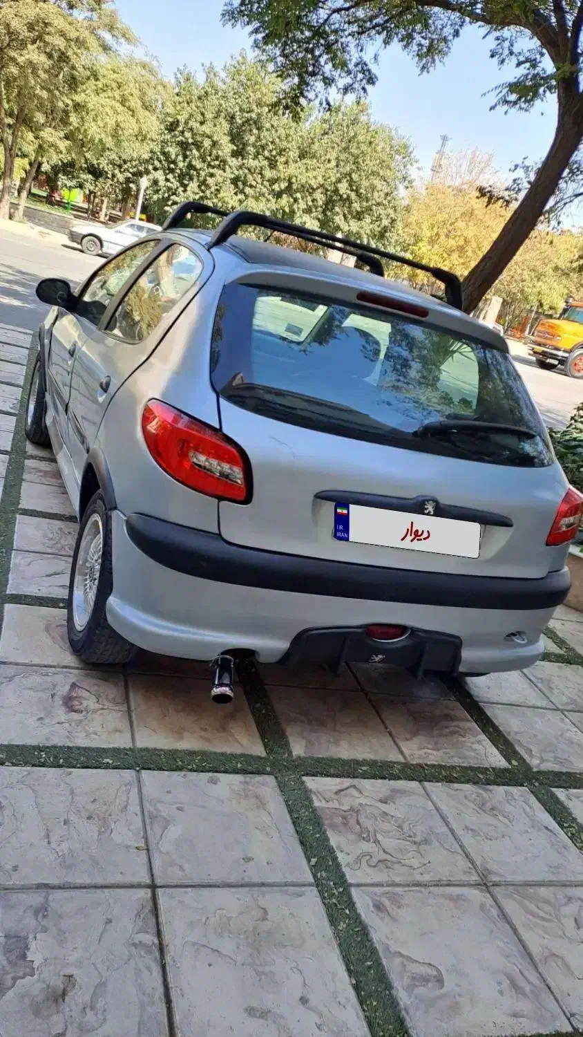 تیپ دو مدل ۱۳۸۳ پژو ۲۰۶|خودرو سواری و وانت|گنبد کاووس, |دیوار