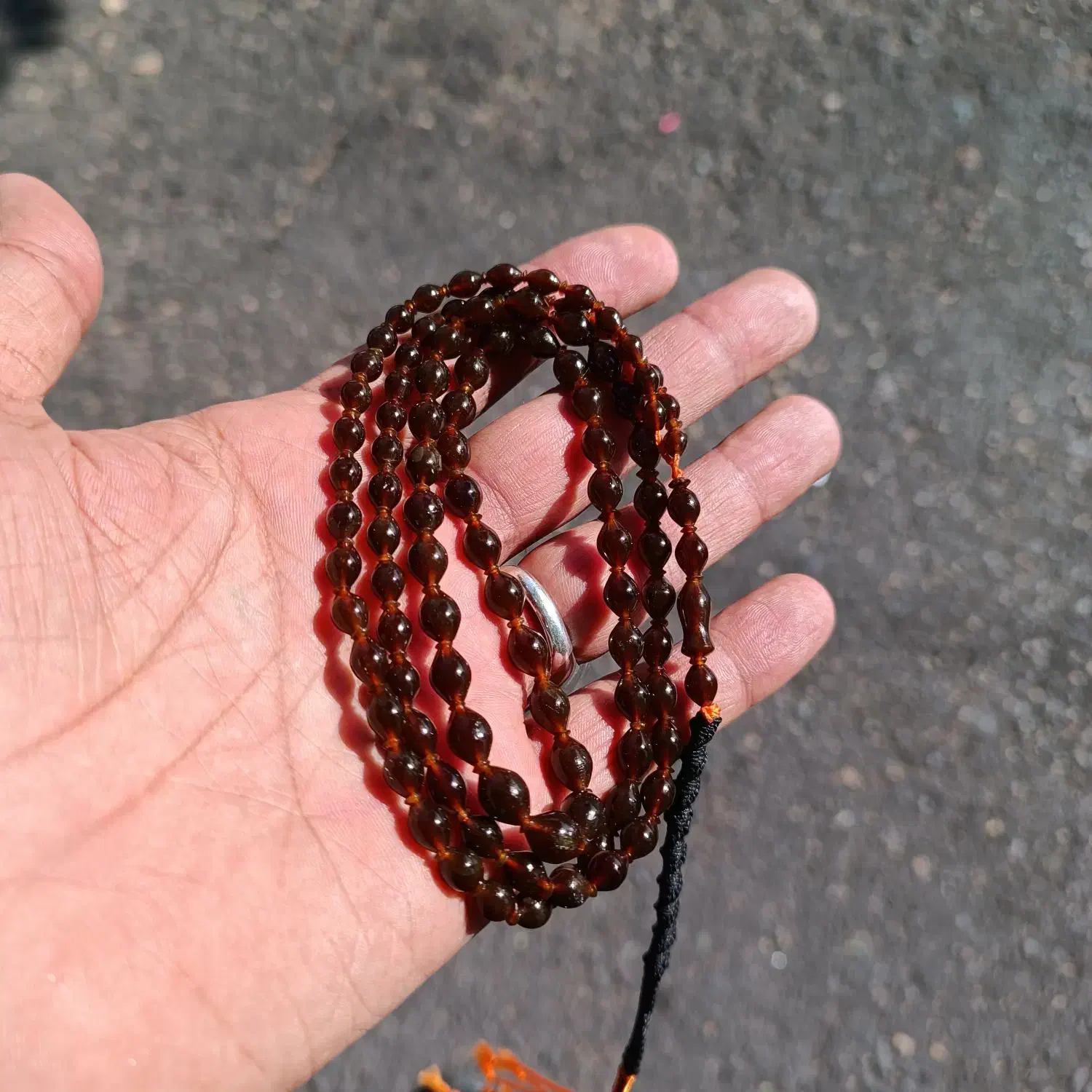 تسبیح شاه مقصود سرخ خون کفتری عدسی دار|جواهرات|تهران, علم و صنعت|دیوار