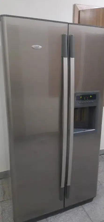 فروش فوری یخچال آمریکاییwhirpool|یخچال و فریزر|پرند, فاز ۴|دیوار