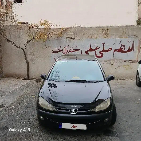 ۲۰۶تیپ۲مدل۸۸ شاسی پلمپ|خودرو سواری و وانت|تهران, سردارجنگل|دیوار