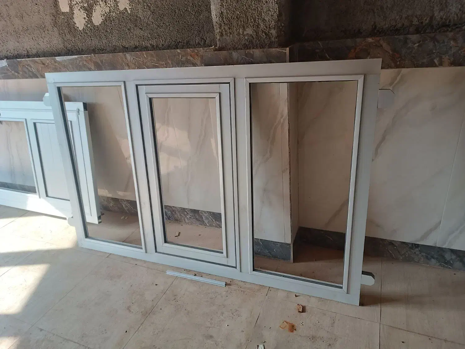 پنچره المنیومی دوجداره|مصالح و تجهیزات ساختمان|کلاله, |دیوار