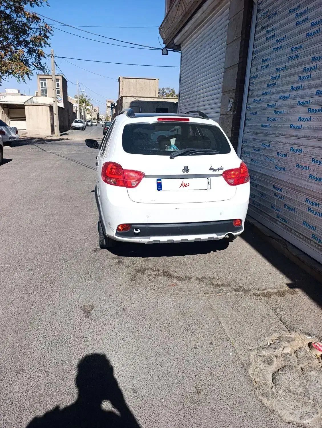 کوییک Rسفید مشکی پارس خودرو مدل 1401|خودرو سواری و وانت|دلیجان, |دیوار