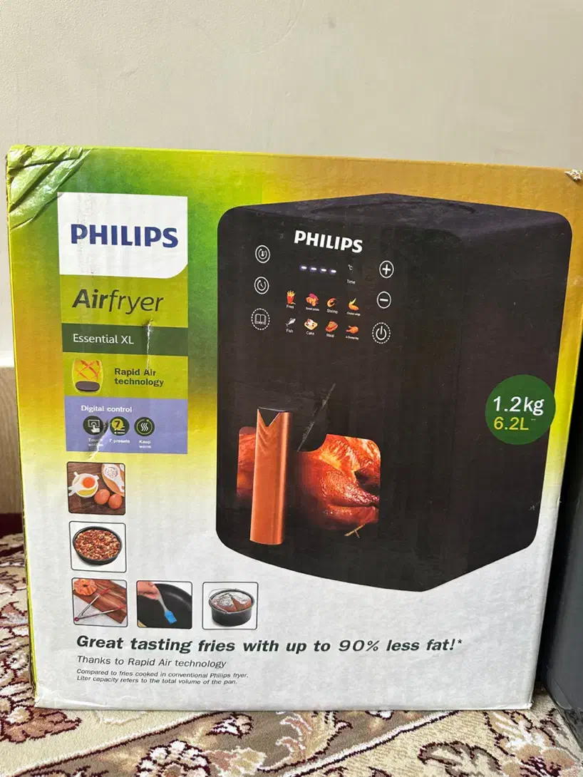 سرخ کن فیلیپس اصلی|اجاق گاز و لوازم برقی پخت‌وپز|برخوار, |دیوار