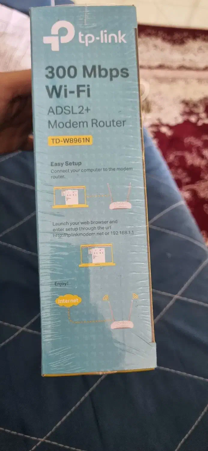 مودم  وای فای  اینترنت تیپیلینک ۸۹۶۱|مودم و تجهیزات شبکه|اصفهان, دشتستان|دیوار