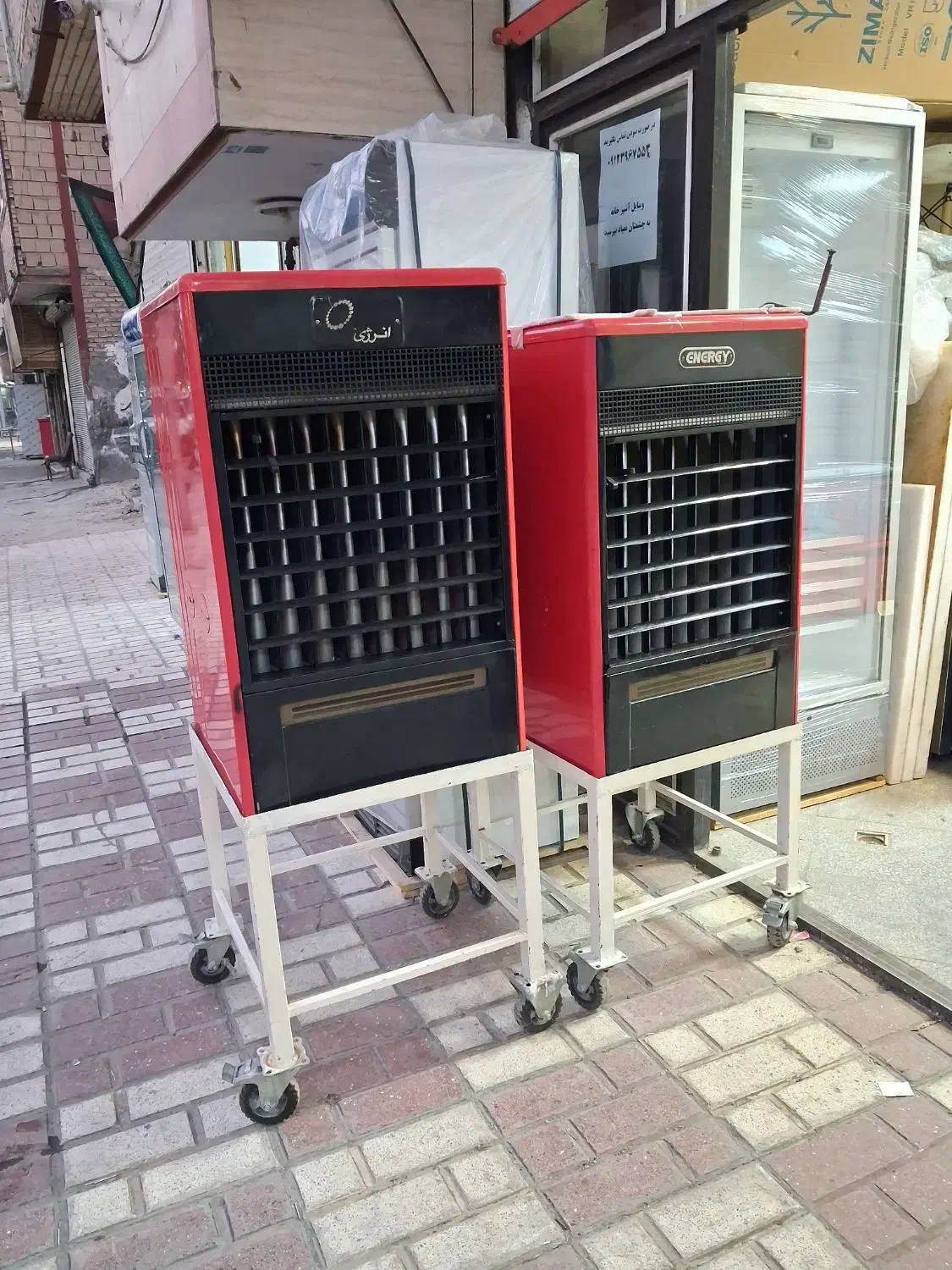 فروشنده بخار ی انرژی ۶۴۰ ایتالیای با چهارپایه درحد|بخاری، هیتر، شومینه|شاهدشهر, |دیوار