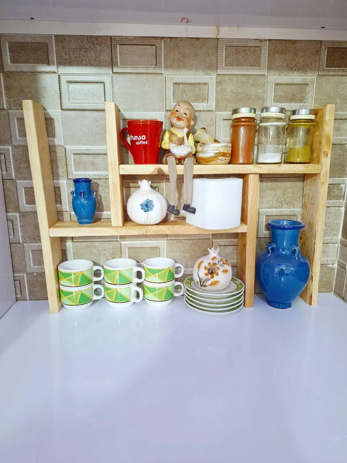 شلف اشپزخانه دست ساز|کتابخانه، شلف، قفسههای دیواری|اهواز, کوی مهدیس|دیوار