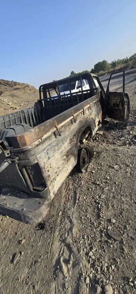 نیسان وانت سوخته مدل ۴۰۱|خودرو سواری و وانت|ایرانشهر, |دیوار