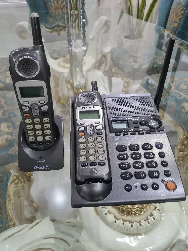 نلفن بی سیم پاناسونیک اصل ژاپن|تلفن رومیزی|شیراز, شهرک ولیعصر|دیوار