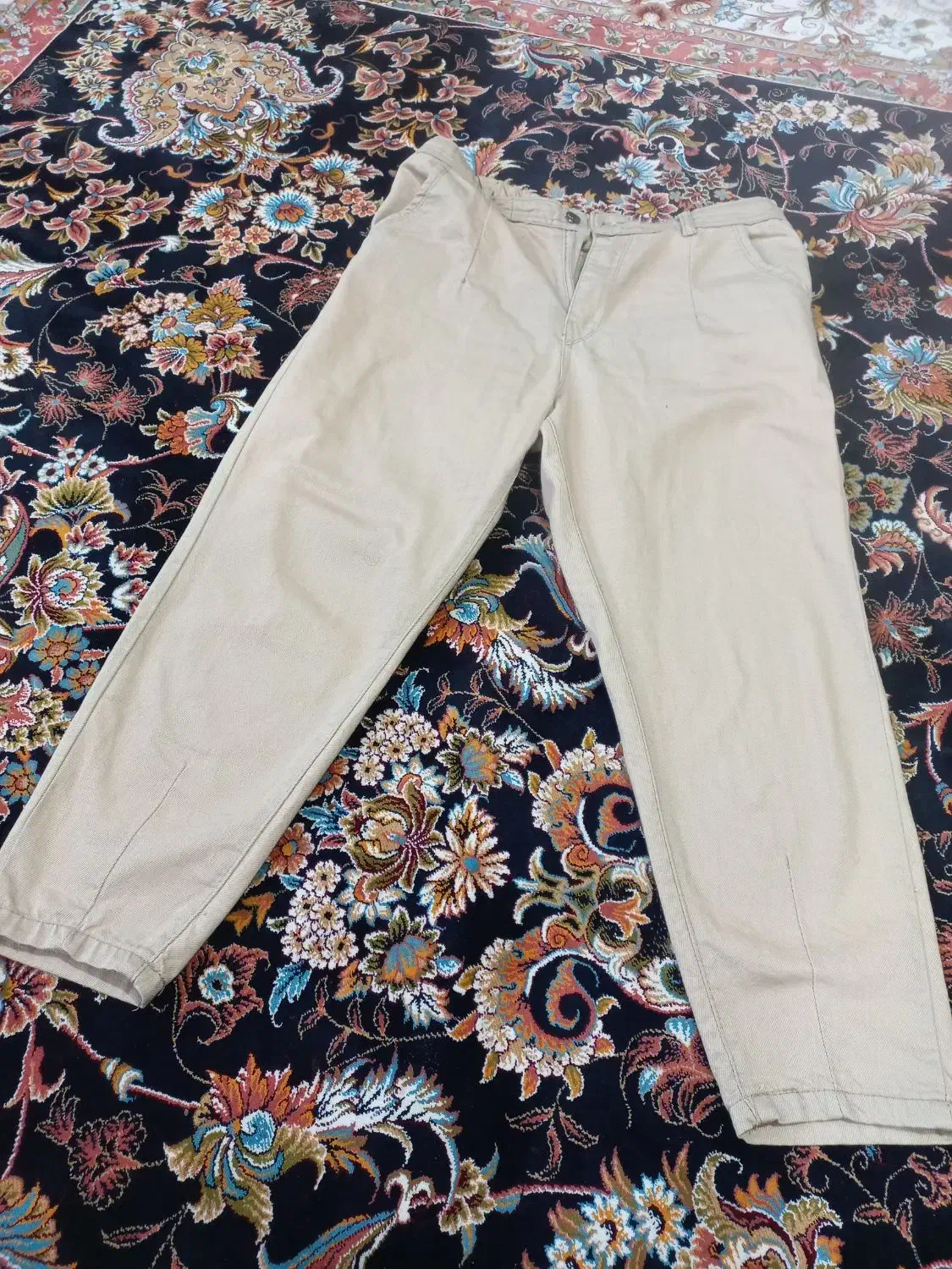 شلوار کتان مام سایز ۴۲تا ۴۶|لباس|کرمانشاه, |دیوار