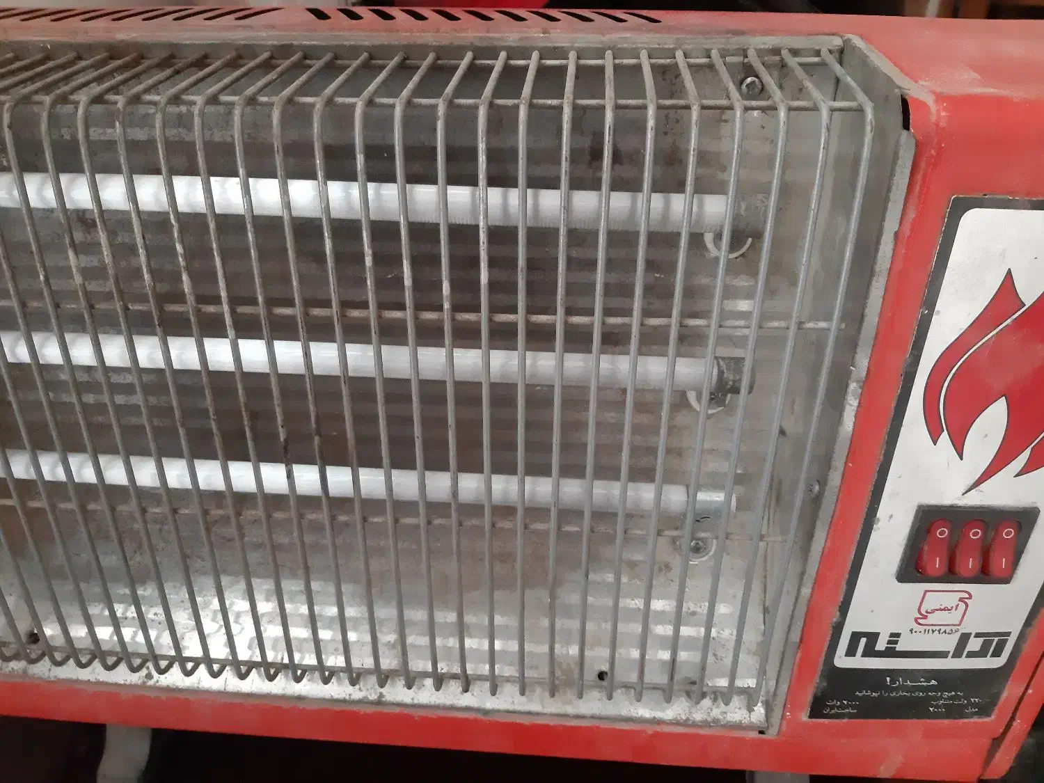 بخاری برقی|بخاری، هیتر، شومینه|الوند, |دیوار