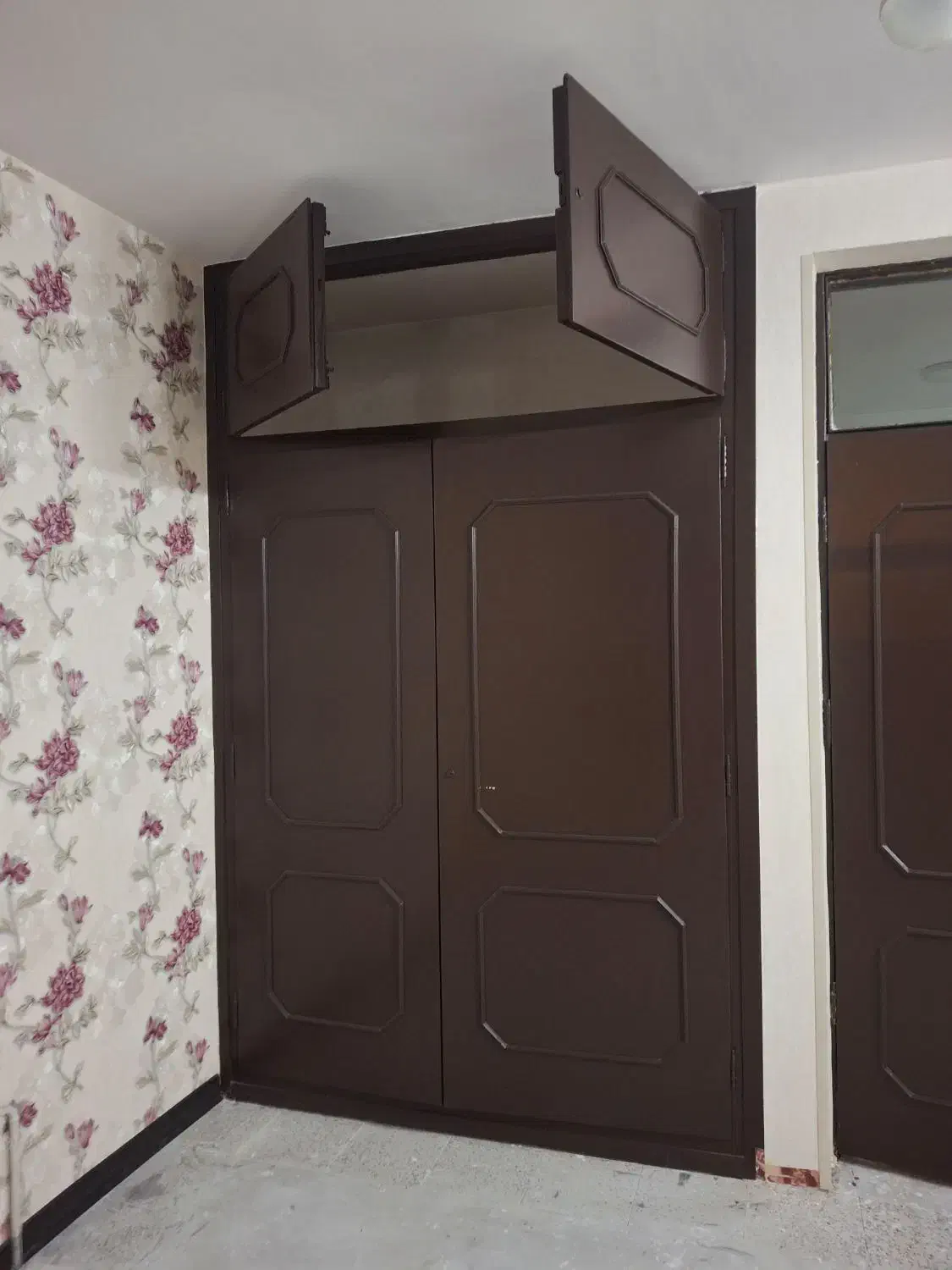 کمد دیواری و درب چوبی|جاکفشی، کمد، دراور|گنبد کاووس, |دیوار