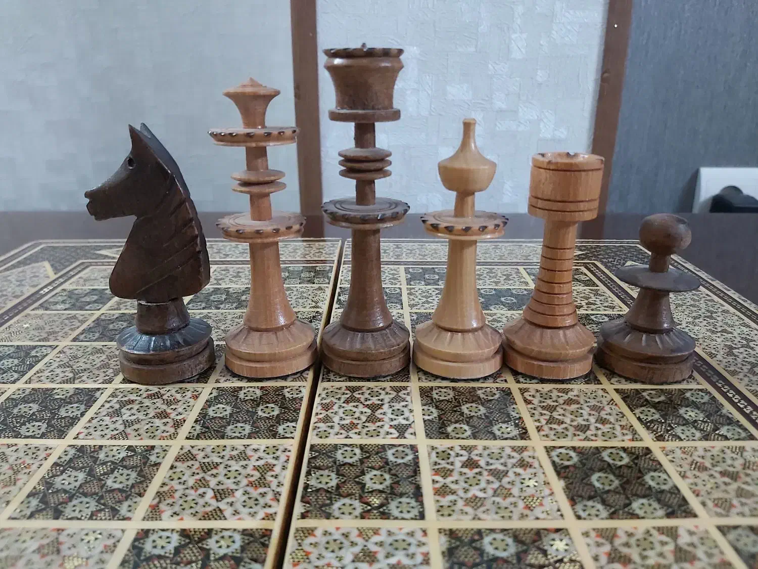 تخته نرد و شطرنج خاتم|صنایع دستی و سایر لوازم تزئینی|شیراز, کیان شهر|دیوار