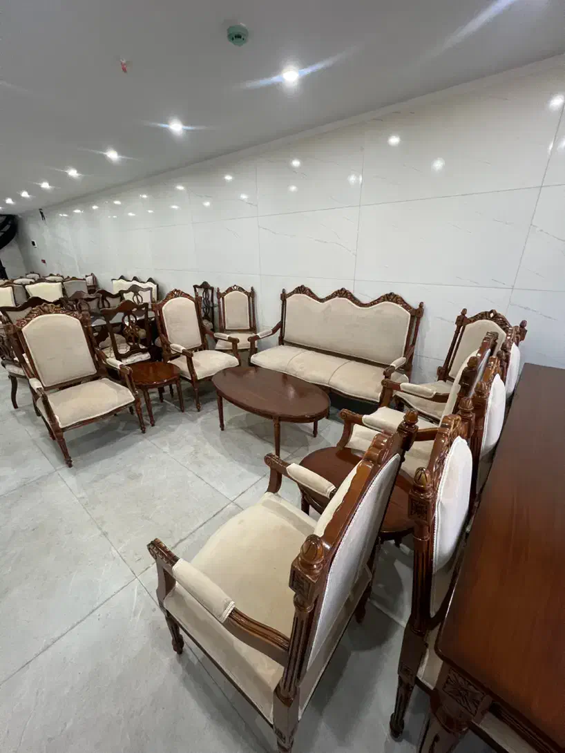 مبل ۹نفره ناهارخوری ۸کاجی|مبلمان خانگی و میز عسلی|تهران, میدان میوه و تره‌بار مرکزی|دیوار