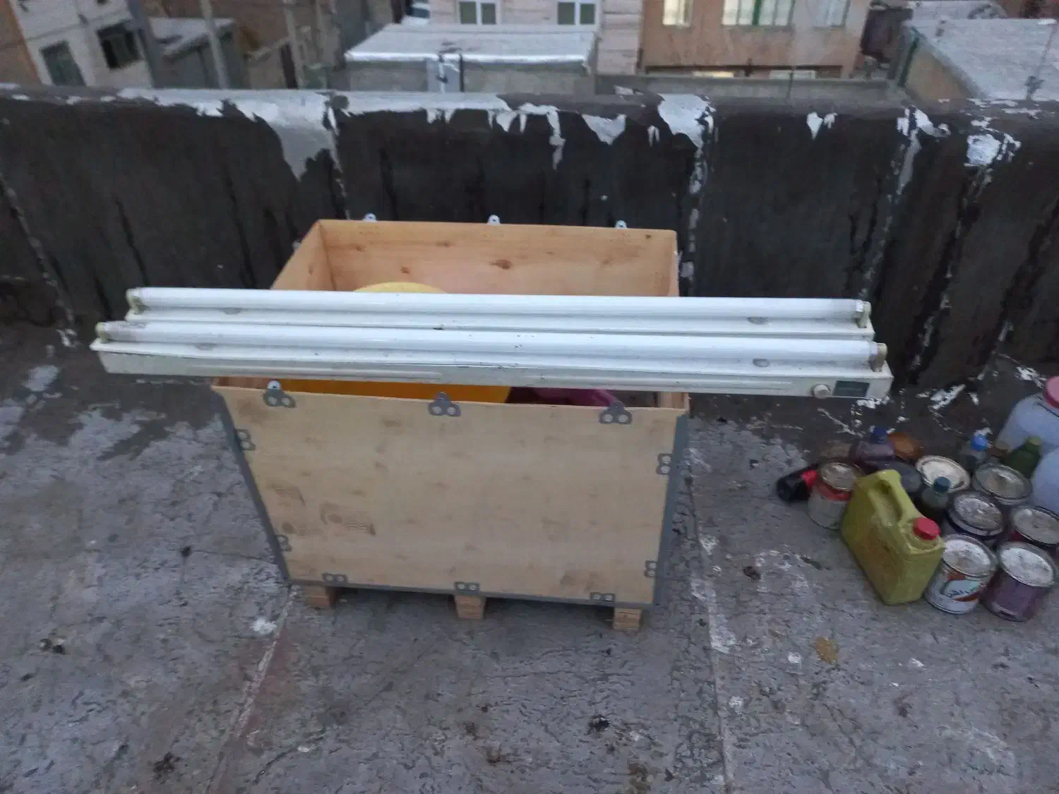 مهتابی و باطری موتور سیکلت هوندا|لامپ و چراغ|همدان, |دیوار