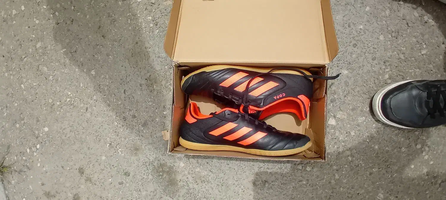 کتونی سالنی آدیداس کوپا سایز ۴۲ اورجینال|کیف، کفش، کمربند|محمدیه-قزوین, |دیوار