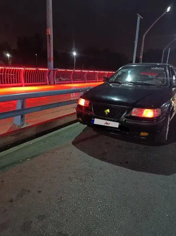 سمند مشکی مدل 84|خودرو سواری و وانت|شهرضا, |دیوار