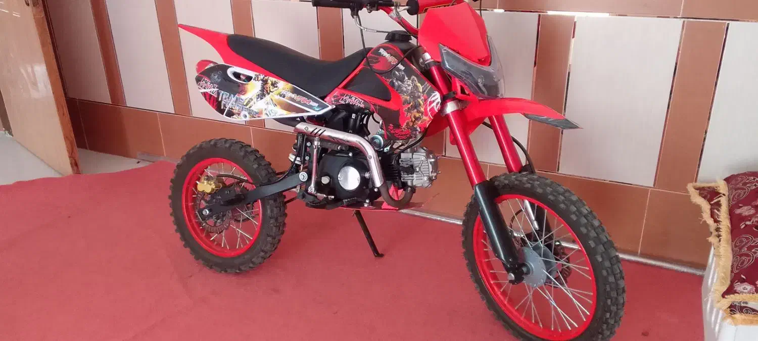 مینی تریل ۱۲۵کراس خشک|موتورسیکلت|بندرعباس, |دیوار