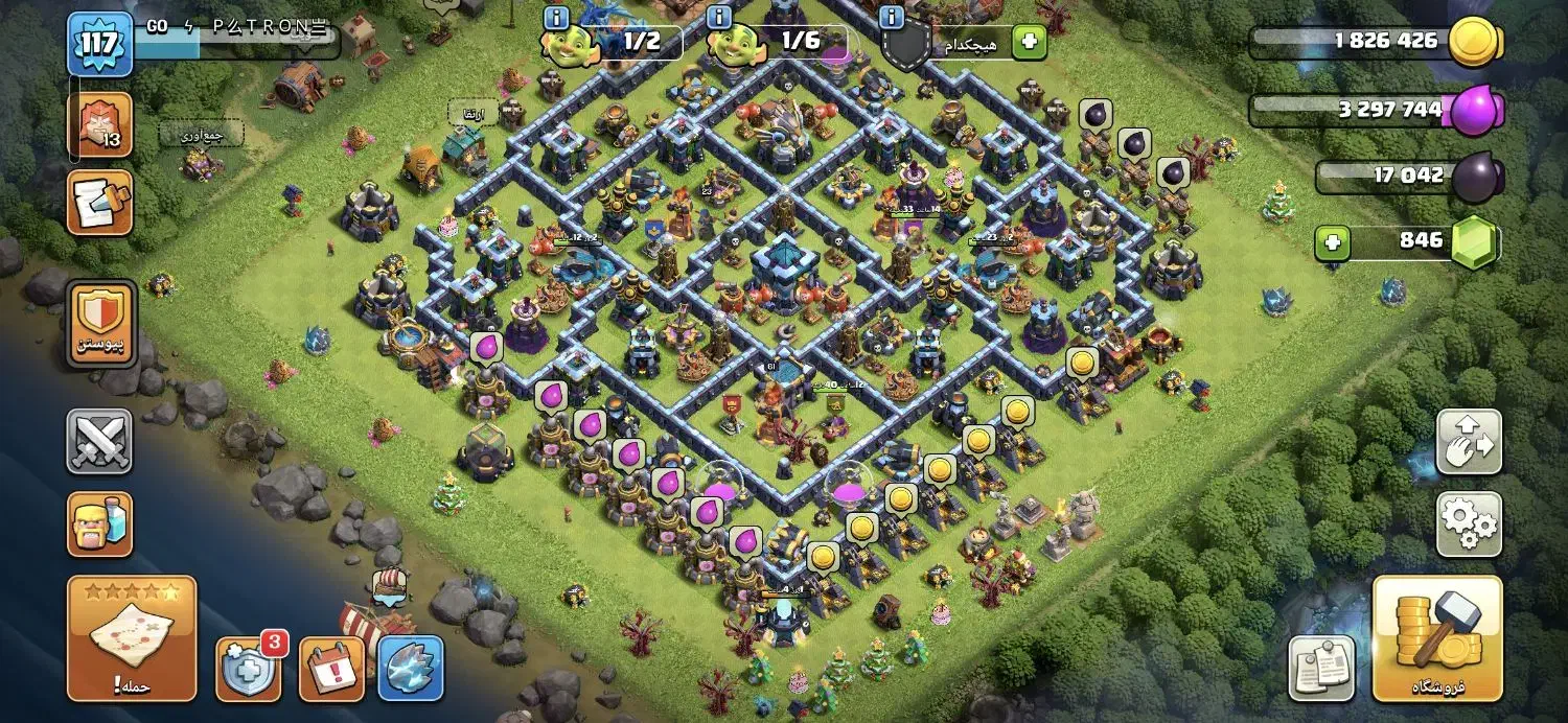 اکانت کلش تان 13 گاد|کنسول، بازی ویدئویی و آنلاین|تهران, شمیراننو|دیوار