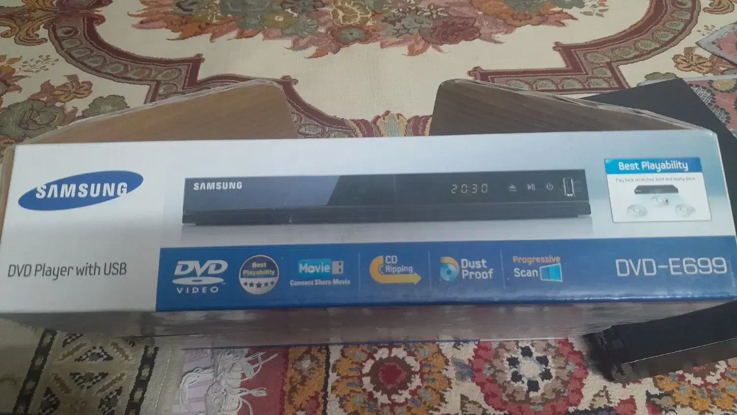 دی وی دی پلیر سامسونگ|پخش‌کننده DVD و ویدیو|قم, پردیسان|دیوار